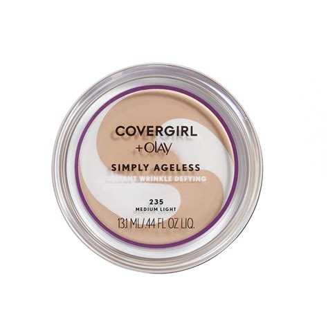 CoverGirl Simply Ageless Foundation commercials