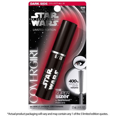 CoverGirl Star Wars Limited Edition Super Sizer Mascara commercials