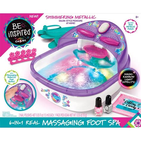 Cra-Z-Art Be Inspired Real Massaging Foot Spa commercials