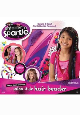 Cra-Z-Art Shimmer 'N Sparkle Salon Style Hair Beader logo