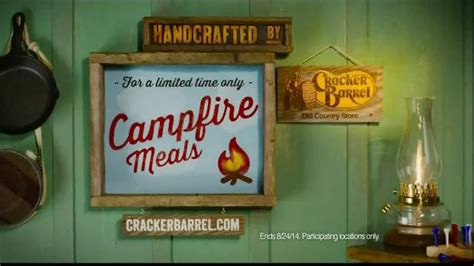 Cracker Barrel Campfire Meals TV commercial - Campfire