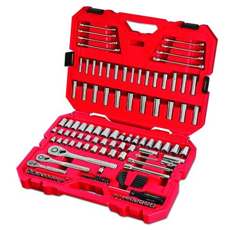 Craftsman 135-Piece Standard and Metric Polished Chrome Mechanic's Tool Set commercials