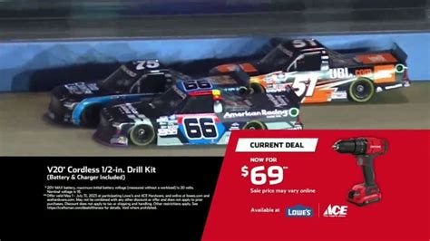 Craftsman TV Spot, 'NASCAR: Deal of the Race: Cordless Drill Kit'