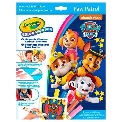 Crayola Color Wonder Box Paw Patrol logo