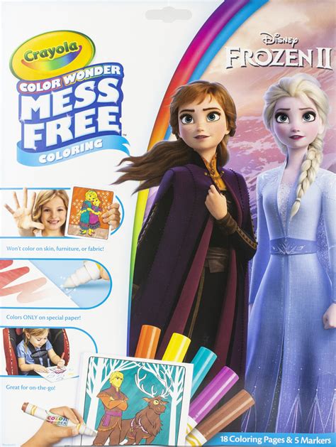 Crayola Color Wonder Coloring Kit Disney's Frozen logo