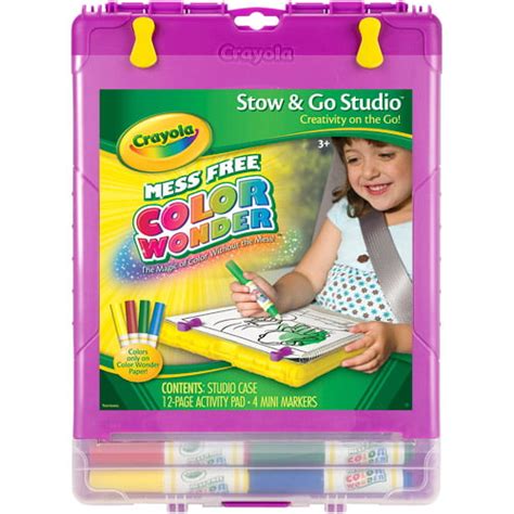 Crayola Color Wonder Stow & Go Studio commercials