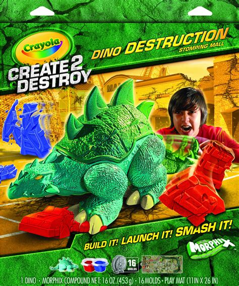 Crayola Create2Destroy Dino Destruction logo