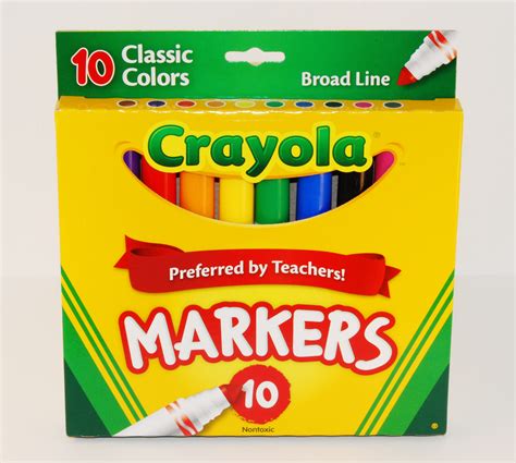 Crayola Markers: 10 Pack logo