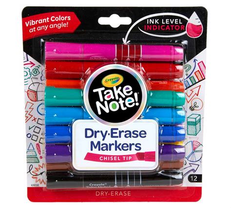 Crayola Take Note! Dry-Erase Markers logo