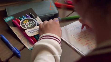 Crayola Take Note! TV commercial - Do Your Thing