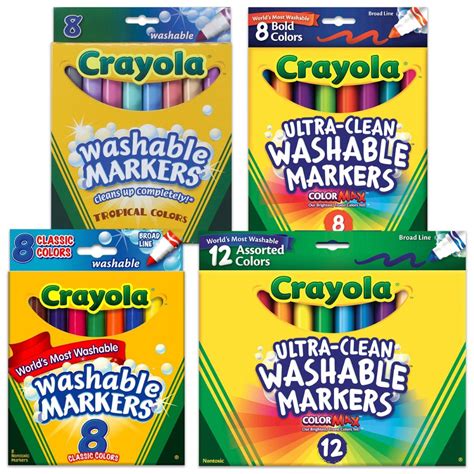 Crayola Washable Markers logo