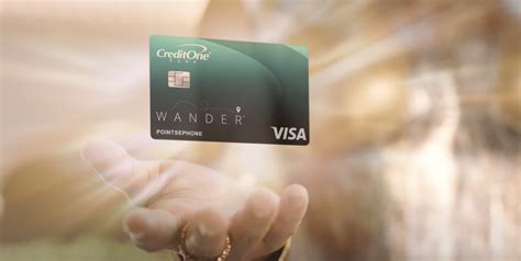 Credit One Bank Wander Card commercials
