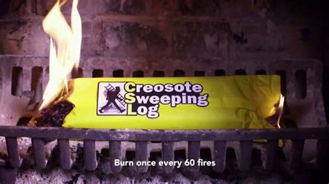 Creosote Sweeping Log TV Spot, 'Chimney Fires'