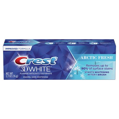 Crest 3D White Arctic Fresh logo