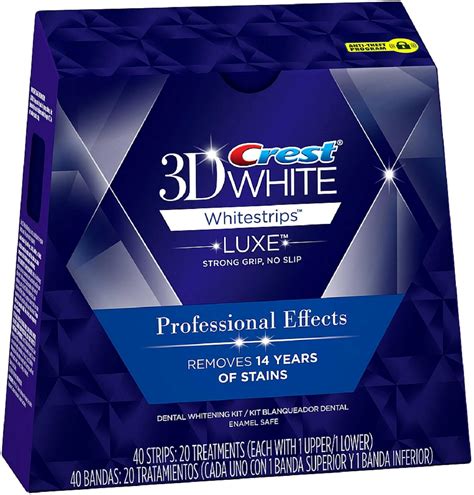 Crest 3D White Luxe Professional Effects Whitestrips logo