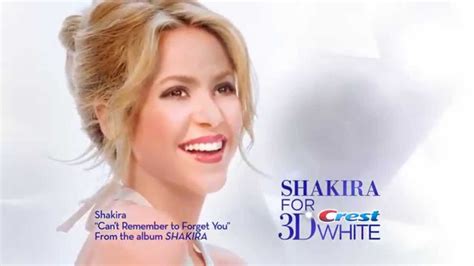 Crest 3D White Luxe TV Commercial Featuring Shakira