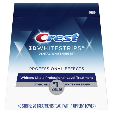 Crest 3D Whitestrips Professional Effects commercials