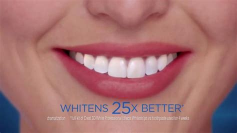 Crest 3D Whitestrips TV commercial - The Tissue Test: Whiten Like a Professional Treatment