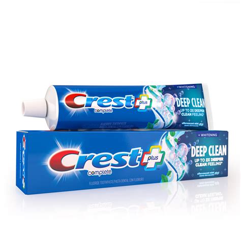 Crest Complete Whitening + Deep Clean logo