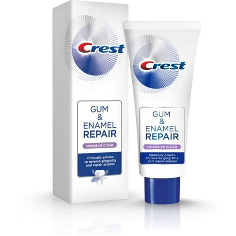 Crest Gum & Enamel Repair Toothpaste Intensive Clean logo