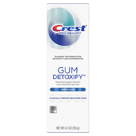 Crest Gum Detoxify Deep Clean logo