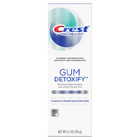 Crest Gum Detoxify Gentle Whitening logo