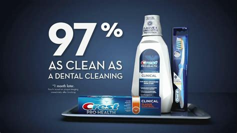 Crest Pro-Health Clinical TV commercial - Clean and Healthy Mouth
