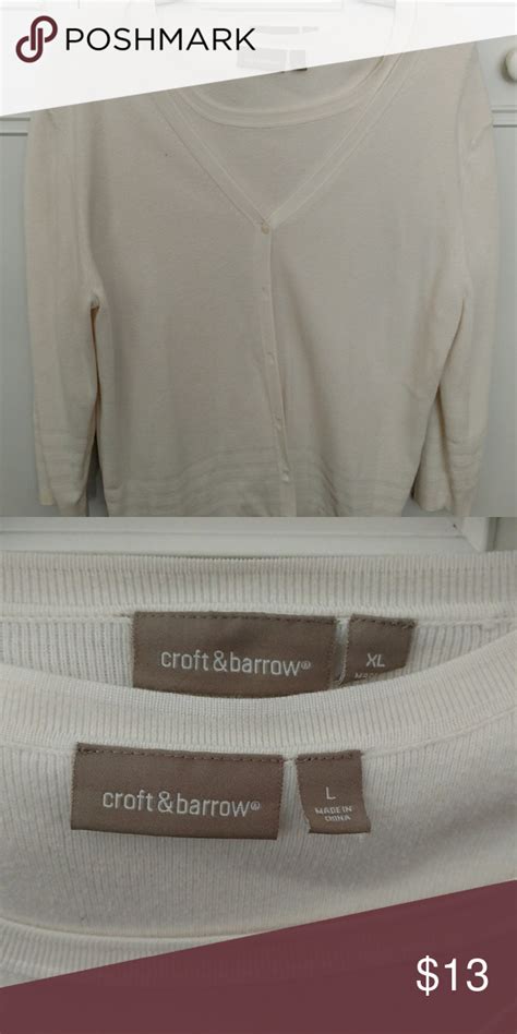 Croft & Barrow Twin-Set