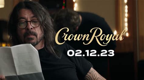 Crown Royal Super Bowl 2023 Teaser, 'Dave Grohl Learns Something New'