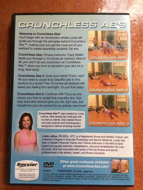 Crunchless Abs DVDs commercials