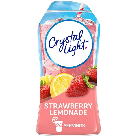 Crystal Light Strawberry Lemonade Liquid logo