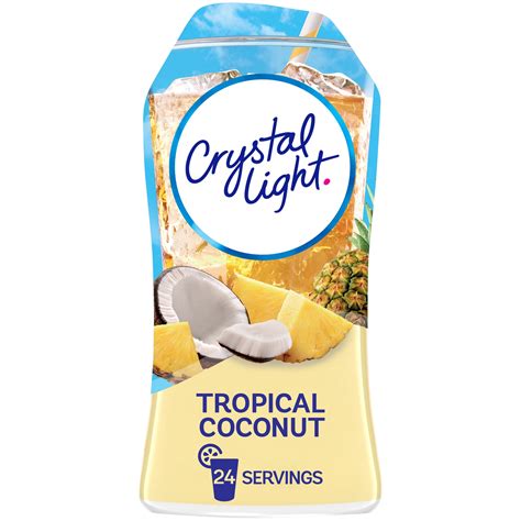 Crystal Light Tropical Coconut Liquid logo