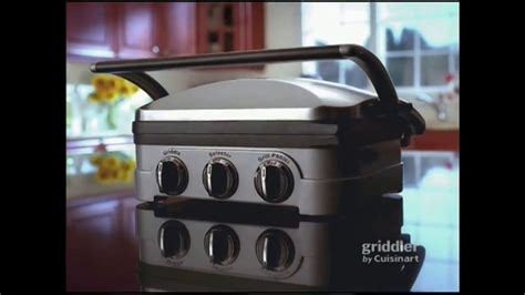 Cuisinart Griddler Deluxe TV commercial