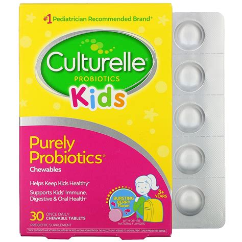 Culturelle Kids Chewables Daily Probiotic Formula