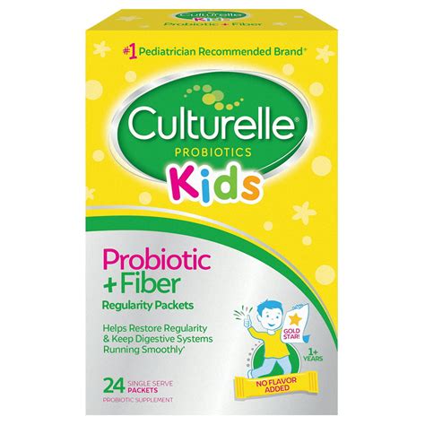 Culturelle Kids Packets Regularity Probiotic & Fiber logo