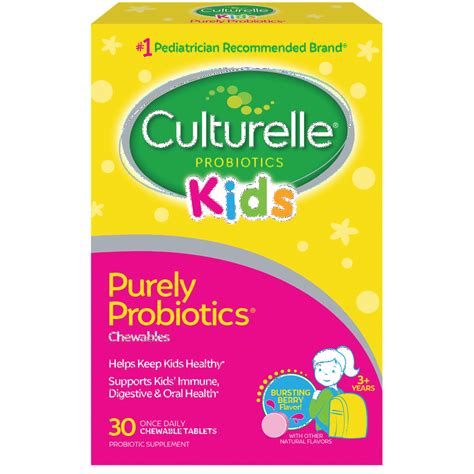 Culturelle Kids Purely Probiotics Chewables