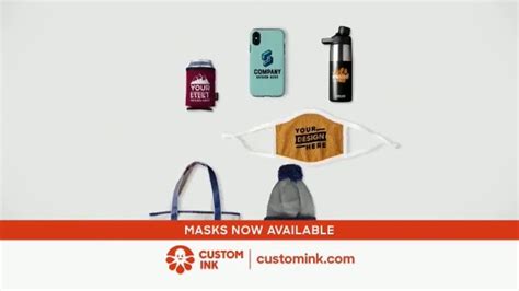 CustomInk TV Spot, 'Ben Testimonial: Masks'