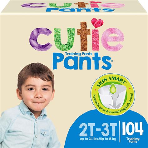 Cuties Baby Care Cutie Pants 2T-3T Refastenable Boys Training Pants logo