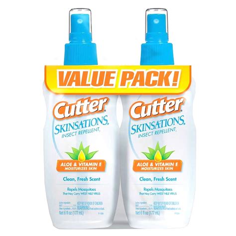 Cutter Skinsations Insect Repellent logo