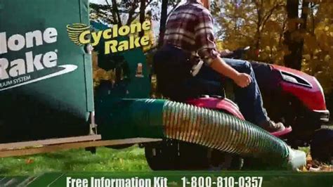 Cyclone Rake TV commercial - Leaf Cleanup