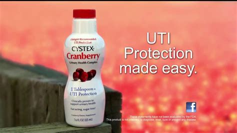 Cystex Cranberry TV Spot, 'UTI Protection'