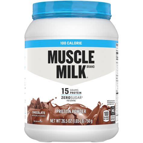 CytoSport Muscle Milk 100 Calories Low-Fat Chocolate Protein Powder logo