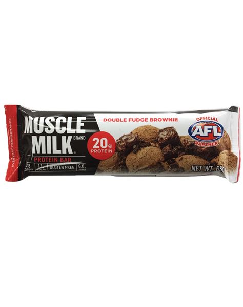 CytoSport Muscle Milk Double Fudge Brownie Protein Bar