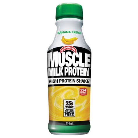 CytoSport Muscle Milk Geniune Banana Creme Protein Shake commercials