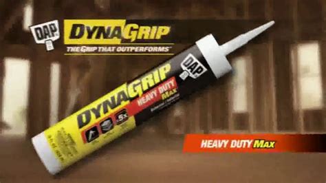 DAP DynaGrip Heavy Duty Max TV Spot, 'Tackle the Toughest Jobs' created for DAP