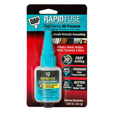 DAP RapidFuse All Purpose Adhesive commercials