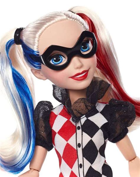 DC Super Hero Girls Harley Quinn Action Doll logo