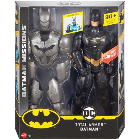DC Universe (Mattel) Batman Missions Total Armor Batman Figure commercials