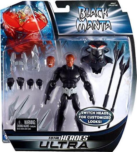 DC Universe (Mattel) Black Manta Figure logo
