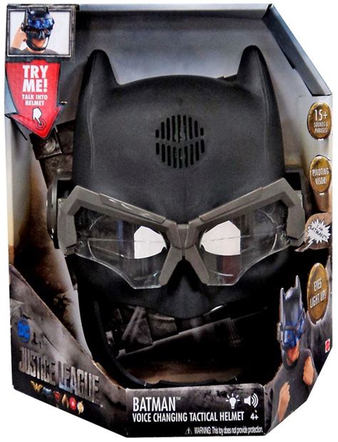 DC Universe (Mattel) Justice League Batman Voice Changing Tactical Helmet commercials